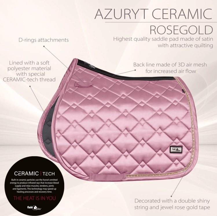 Fair Play Azuryt Ceramic Rosegold