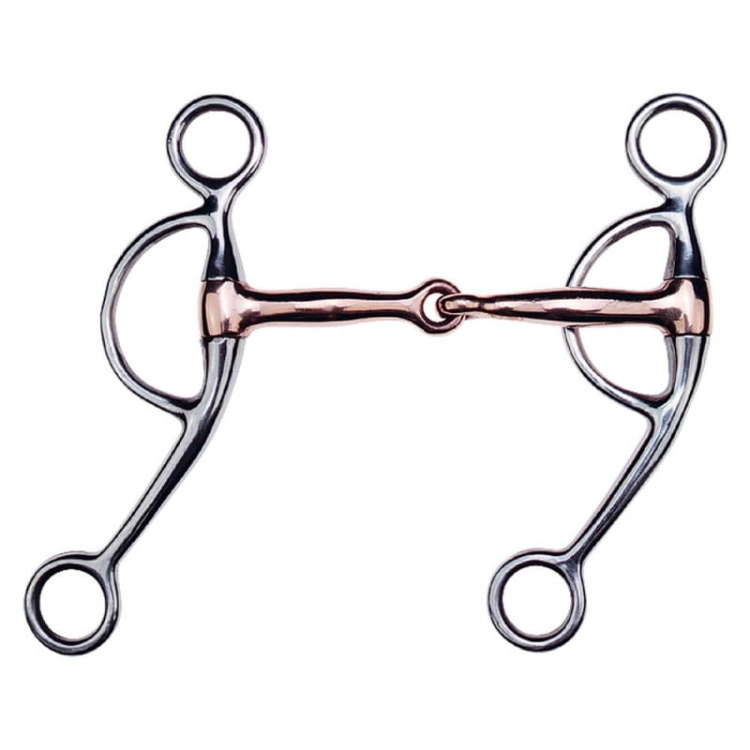 wedzidlo-westernowe-feeling-training-copper-czanki-18cm