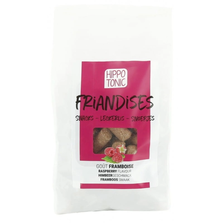 Hippo-Tonic Cukierki malinowe Friandises Raspberry