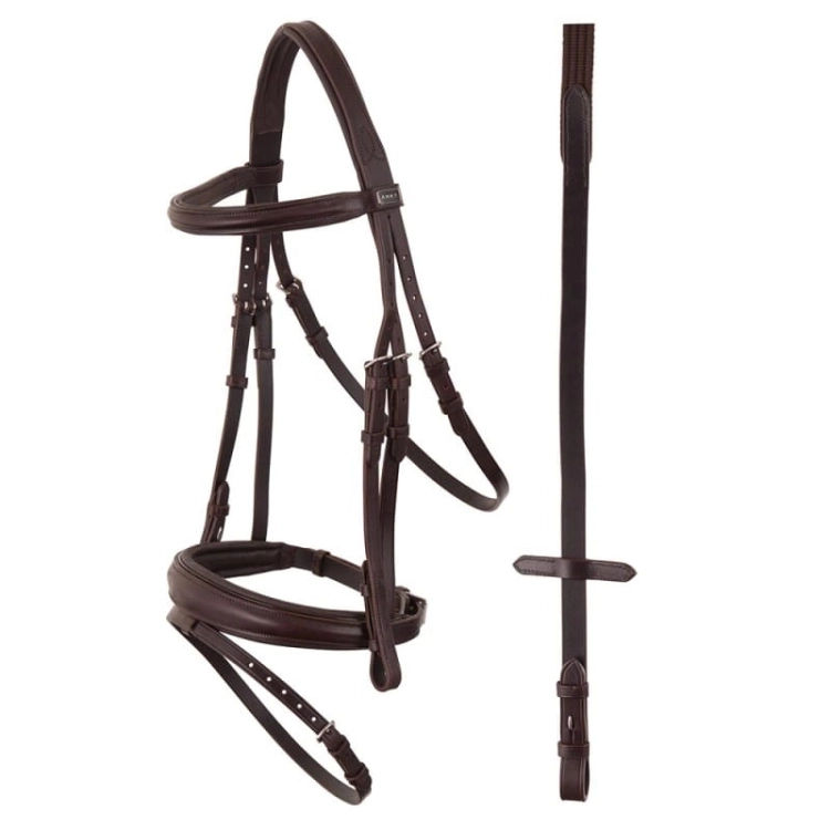 Ogłowie ANKY Shaped Noseband