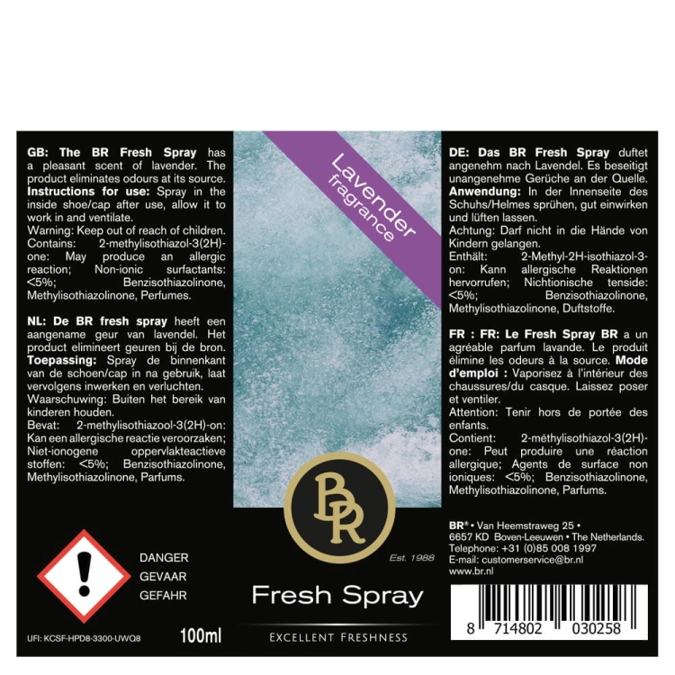 Spray neutralizujący zapachy BR Lavender