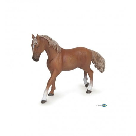 Figurka PAPO Chestnut Eenglish Thoroughbred Mare