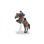 Figurka PAPO Jumping Horse & Rider