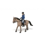 Figurka PAPO Walking Horse & Horseman
