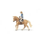 Figurka PAPO Cowgirl and Horse