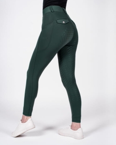 Bryczesy legginsy FAGER "Loui Active" green 24h
