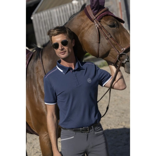 Koszulka polo męska Equi Theme Leo