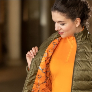 Kurtka letnia damska HKM "Allure" SS2022 olive green