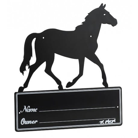 Hippo-Tonic tabliczka na boks Horse Silhouette