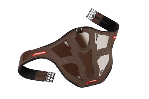 Popręg z fartuchem ZANDONA Carbon Air Stud