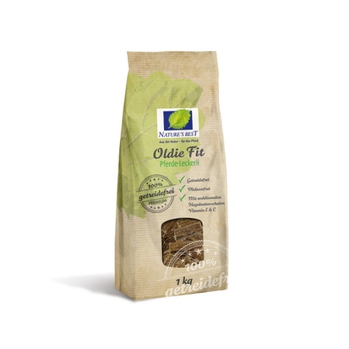 Nature's Best Cukierki dla koni starszych Oldie Fit