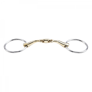 Wędzidło podwójnie łamane Busse "Kugan Shaped" 14 mm