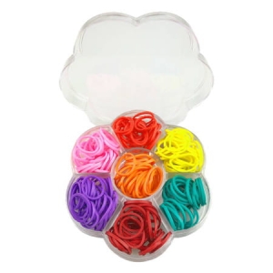 Gumki do grzywy York "Kwiatek"