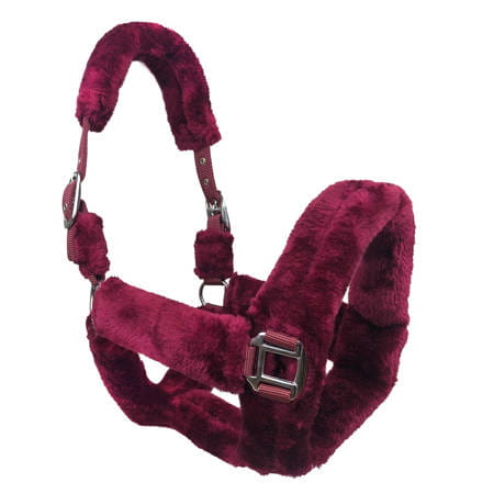 HorsEnjoy-kantar-Cuddly-bordowy