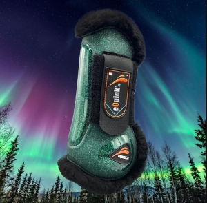 Ochraniacze przednie eQuick "eLight Black Sparkling Pine Fluffy"