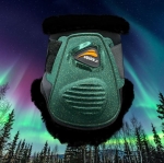 Ochraniacze tylne eQuick "eLight Black Sparkling Pine Fluffy"