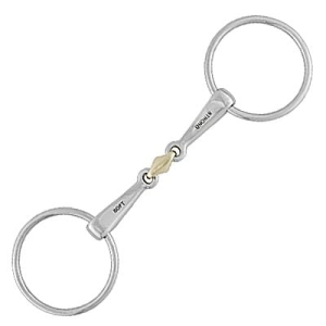 Wędzidło podwójnie łamane Stubben "2w1"