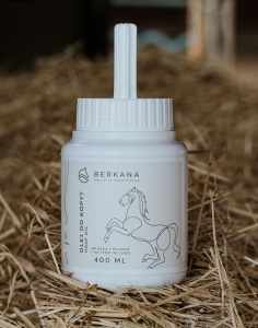 Olej do kopyt BERKANA 400 ml 24h