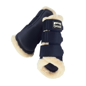 Ochraniacze Eskadron BASIC "Soft Mesh FauxFur" nightblue