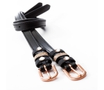 Paski do ostróg Kavalkade "Rose" rosegold