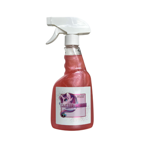 Spray-do-siersci-OVER-HORSE -Glitter-Horse-Gold