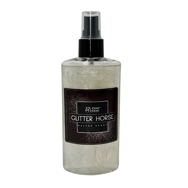 Spray-do-siersci-OVER-HORSE -Glitter-Horse-Silver