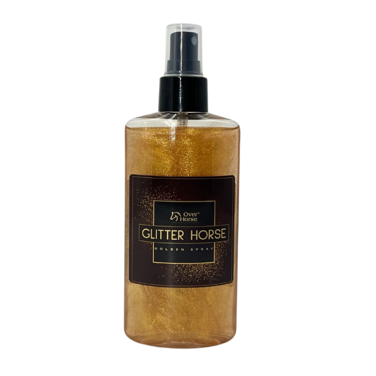Spray-do-siersci-OVER-HORSE -Glitter-Horse-Golden