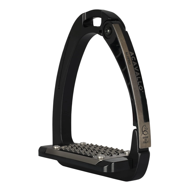 ACAVALLO-strzemiona-Arena-Alupro-black