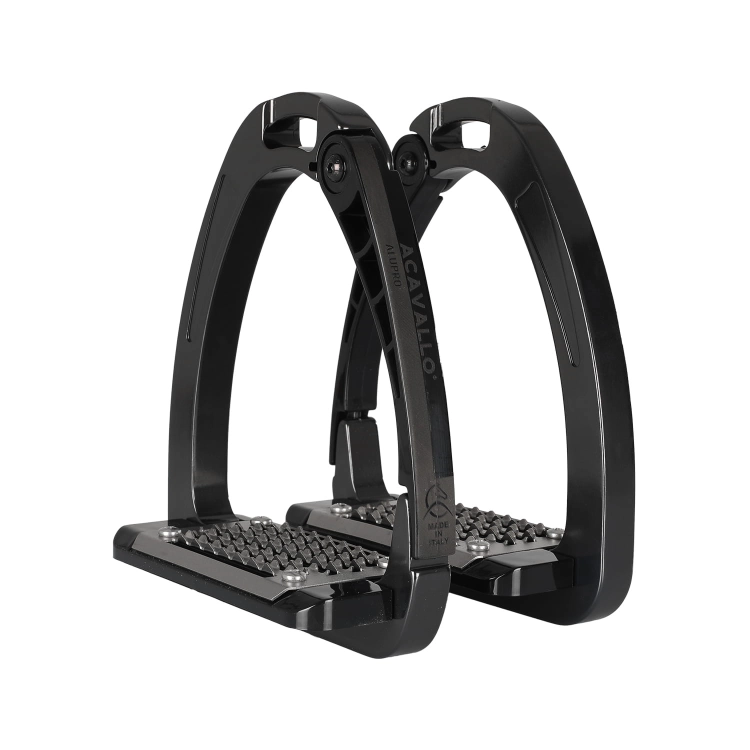 ACAVALLO-strzemiona-Arena-Alupro-charcoal