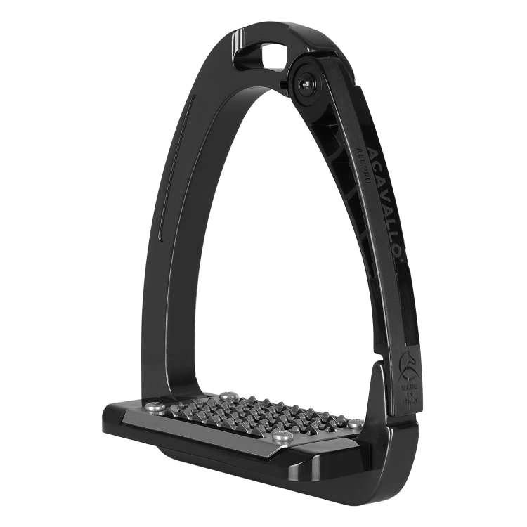 ACAVALLO-strzemiona-Arena-Alupro-charcoal