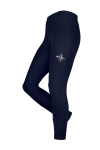 Bryczesy legginsy zimowe dziecięce Fair Play "Kinga" granatowy 24h