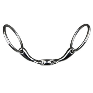 Wędzidło York anatomiczne podwójnie łamane 18 mm