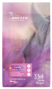 Musli dla koni w lekkim i średnim treningu BIOFEED Horse & Pony "Candy Musli Full of Fruit" 20 kg