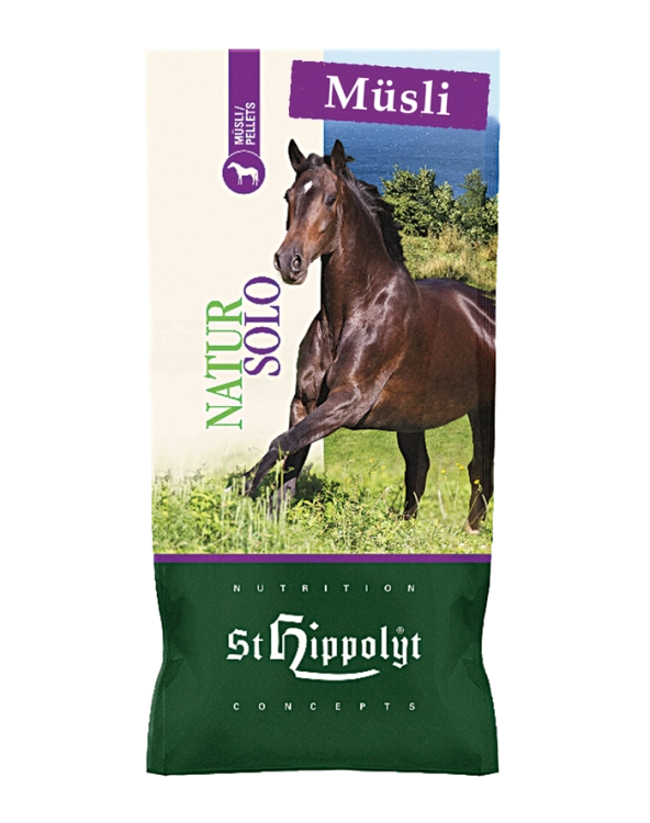 musli dla koni sportowych St. Hippolyt Natur Musli Solo