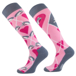 Skarpety COMODO "Hobby Horse Pink" 24h