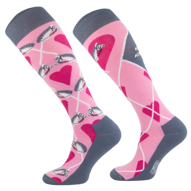 skarpety-Comodo-jezdzieckie-hobby-horse-pink