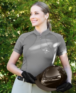 Koszulka damska Fair Play "Paula SS" SS2024 szarooliwkowa