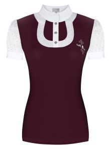 Koszulka konkursowa Fair Play "Nanna" bordowa