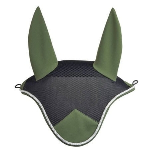 Nauszniki York "Air Mesh" czarno-khaki