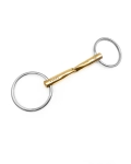 Wędzidło pojedynczo łamane FAGER "Carter Sweet Gold Loose" 16 mm
