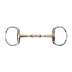 Wędzidło oliwkowe podwójnie łamane Busse "Kaugan" 16 mm