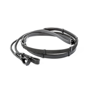 Wodze skórzano-gumowe Kavalkade "Softgrip"