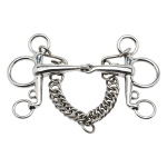 Pelham pojedynczo łamany Busse "Edelstahl" 14 mm