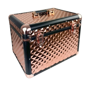 Skrzynka na szczotki York "Elegance" rosegold