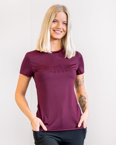 koszulka-fager-ida-short-burgundy