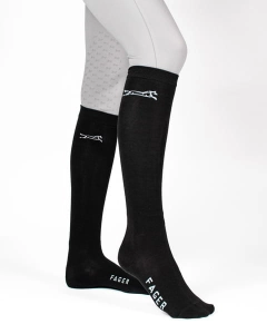 Skarpety FAGER "Robin Riding" black 24h