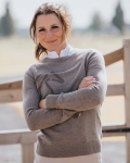Sweter FAGER "Charlie Cashmino & Merino Wool" latte
