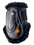 Ochraniacze tylne eQuick "eAirshock Legend Fluffy Velcro" black