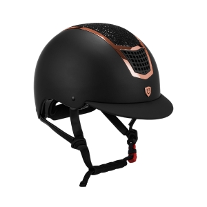 Kask EQUESTRO "Eclipse Stone Mat" black/rosegold