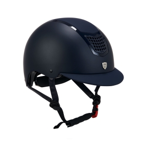Kask EQUESTRO "Eclipse Plain Mat" navy/navy